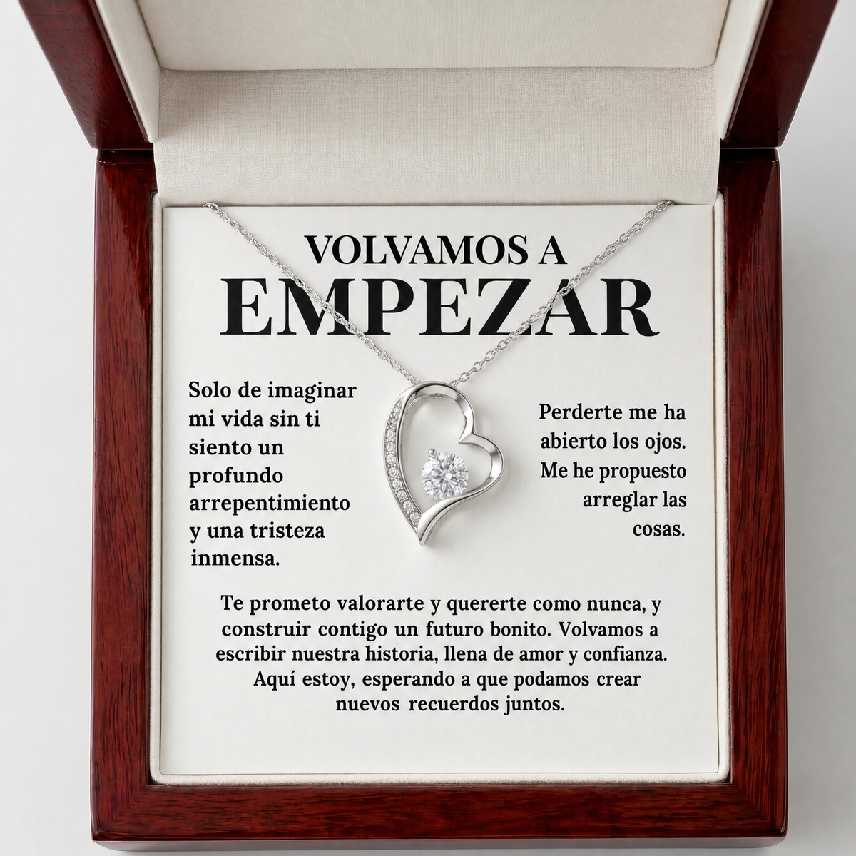 Collar «Volvamos a empezar»