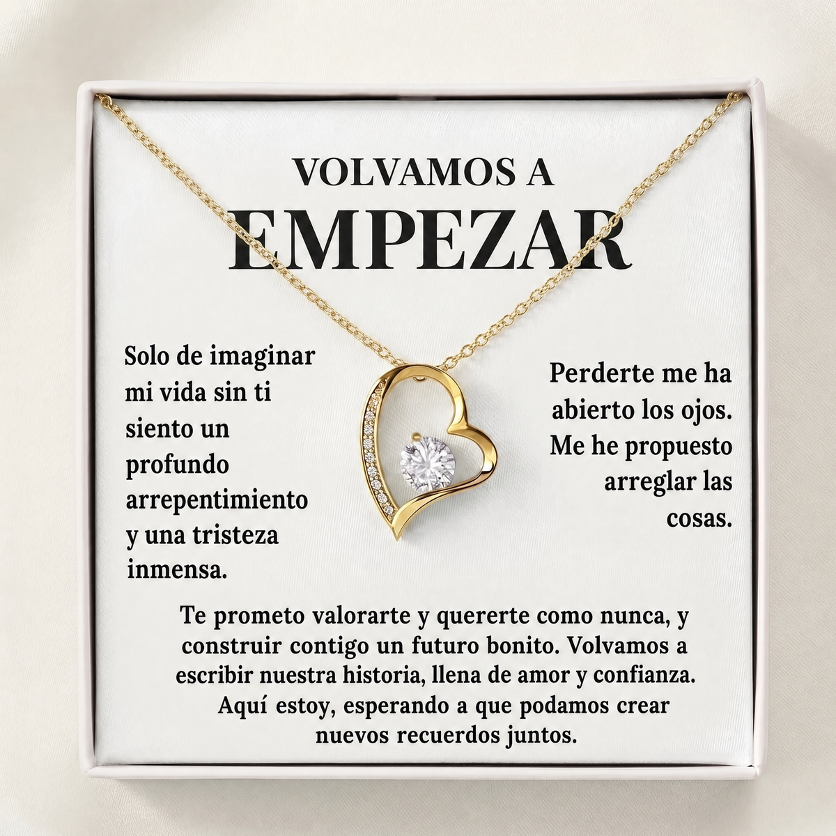 Collar «Volvamos a empezar»