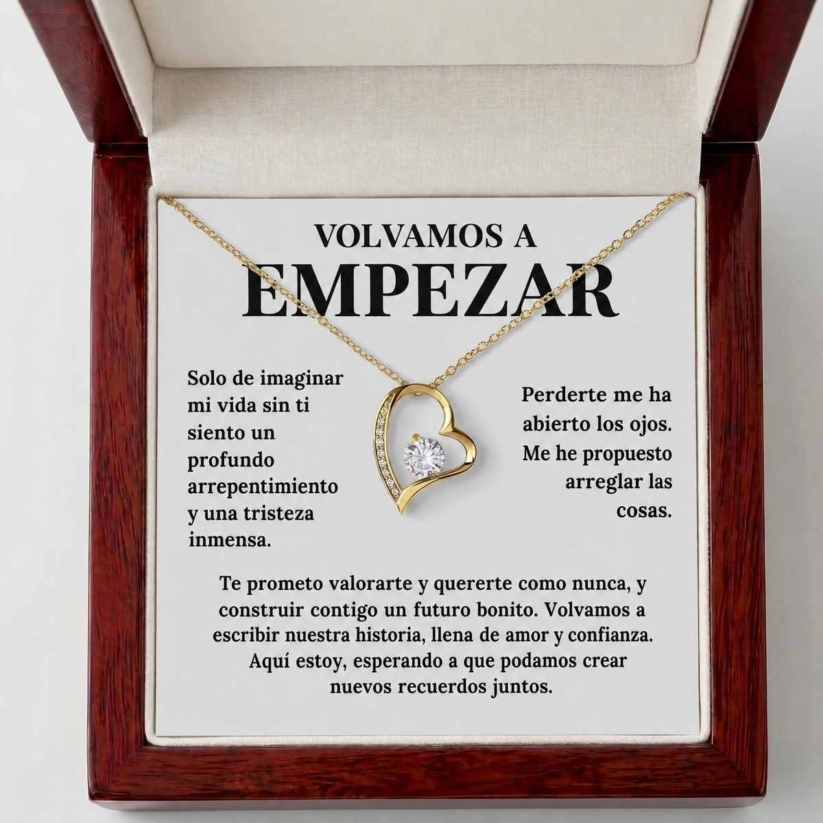 Collar «Volvamos a empezar»
